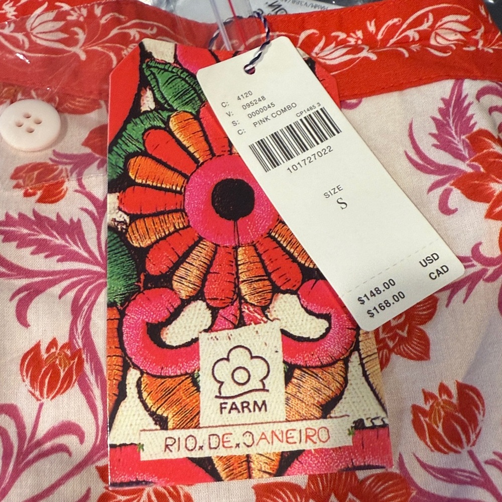 FARM Rio Printed Ruffle Wrap Mini Skirt - Picture 8 of 8